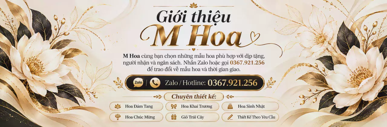 Ảnh bìa Shop hoa tươi Xã Cẩm Duệ Hà Tĩnh - Gửi lời chúc bằng sắc hoa